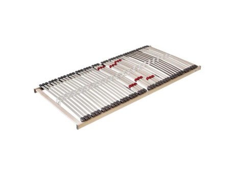 Σκελετός Κρεβατιού Comfort Plus 100x200 εκ. - Ξύλο/Ρατταν/Nature