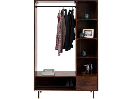 Καλόγερος Δαπέδου Ravello Ξύλο Καφέ  120x45x185εκ - Καφέ