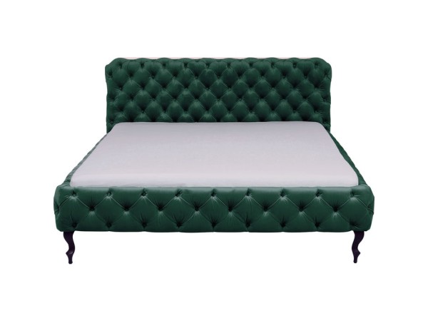 Κρεβάτι Desire Βελούδινο Πράσινο 180x200 εκ 197x228x100εκ - Πράσινο