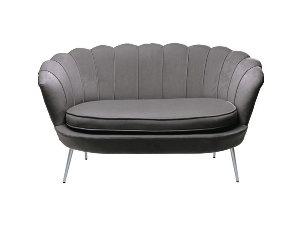 Καναπές Νούφαρο Lily Διθέσιος Γκρι 132 εκ. Καναπές Νούφαρο Lily Διθέσιος Γκρι 132 εκ.