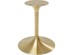 Βάση Τραπεζιού Invitation Μπρονζέ Ø60εκ. 60x60x70εκ - Χρυσό