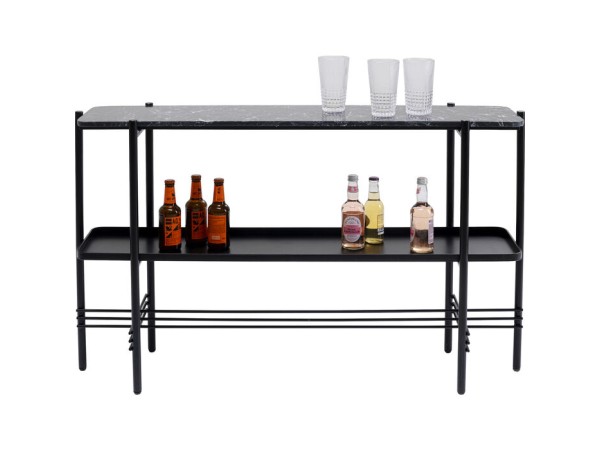 Κονσόλα Bennet Μάρμαρο 120x72 εκ. 120x30x72εκ - Μαύρο