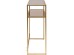 Κονσόλα Loft Μεταλλική Χρυσή  85x30x80εκ - Χρυσό