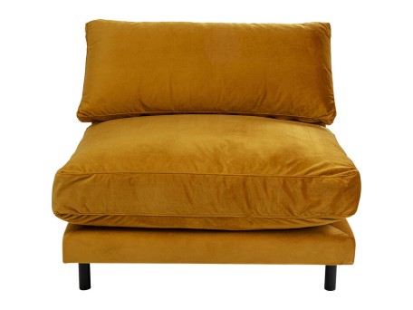 Στοιχείο Καναπέ Discovery Ώχρα-Μουσταρδί 100x101x52εκ - Κίτρινο