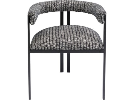 Καρέκλα Chair Με Μπράτσα Paris S&P Γκρι 58x53.5x70.5εκ - Γκρι