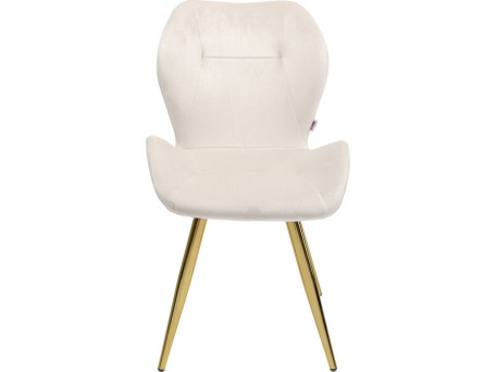 Καρέκλα Viva Βελούδο Μπεζ  50x58.5x81.5εκ - Μπεζ