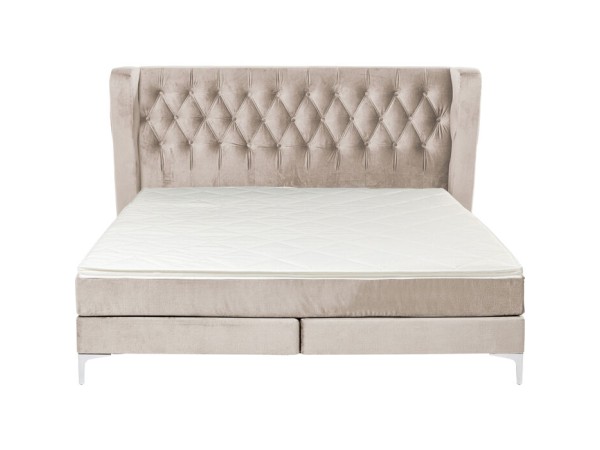 Κρεβάτι Boxspring Benito Moon Εκρού 160x200εκ 190x214x115εκ - Μπεζ Κρεβάτι Boxspring Benito Moon Εκρού 160x200εκ 190x214x115εκ - Μπεζ