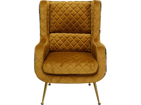 Πολυθρόνα Nonna Jungle 89x75x102εκ - Χρυσό