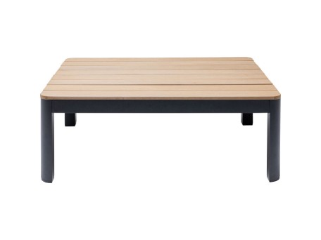 Τραπεζάκι Μέσης Happy Day Εξωτερικού Χώρου 90x71x32.5εκ - Καφέ