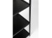 Ραφιέρα Loftie Μαύρη 77x185 εκ. 77x35x185εκ - Μαύρο