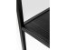 Ραφιέρα Loftie Μαύρη 77x185 εκ. 77x35x185εκ - Μαύρο