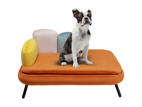 Κρεβάτι Κατοικίδιου Diva Πορτοκαλί 84,5x47 εκ. 84.5x54x67εκ - Μπλε