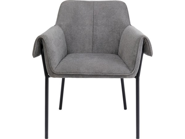 Καρέκλα Bess Ύφασμα Γκρι 70x62.5x84.5εκ - Γκρι Καρέκλα Bess Ύφασμα Γκρι 70x62.5x84.5εκ - Γκρι