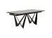 Τραπέζι Επεκτεινόμενο Sandra  Κεραμικό Μαύρο 180(40+40)x90x76εκ. - Μαύρο
