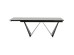 Τραπέζι Επεκτεινόμενο Sandra  Κεραμικό Μαύρο 180(40+40)x90x76εκ. - Μαύρο