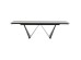 Τραπέζι Επεκτεινόμενο Sandra  Κεραμικό Μαύρο 180(40+40)x90x76εκ. - Μαύρο