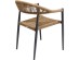 Καρέκλα Palma Με Μπράτσα Καφέ/Μαύρη 56x59x78,5 εκ. - Μπεζ