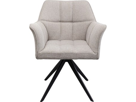 Καρέκλα Περιστρεφόμενη Thinktank Ύφασμα  Γκρι 65x42x85 εκ. - Γκρι