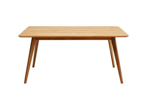 Τραπέζι Τραπεζαρίας Memo Καφέ Μασίφ Ξύλο Δρυ Ορθογώνιο 160x90x75 εκ. - Καφέ Τραπέζι Τραπεζαρίας Memo Καφέ Μασίφ Ξύλο Δρυ Ορθογώνιο 160x90x75 εκ. - Καφέ