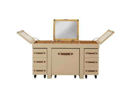 Μπουντουάρ Venezia Μπεζ 138x50,5x78 εκ. - Μπεζ