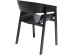 Καρέκλα  Biarritz Ξύλινη Μαύρη 76x56x52εκ. - Μαύρο