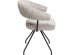 Καρέκλα Τραπεζαρίας Περιστρεφόμενη Arabella Γκρι 75*58*57εκ. - Γκρι