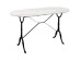 Τραπέζι Φαγητού Κήπου Bistro Άσπρο Μάρμαρο Οβάλ 120x60x71,5 εκ. - Λευκό Τραπέζι Φαγητού Κήπου Bistro Άσπρο Μάρμαρο Οβάλ 120x60x71,5 εκ. - Λευκό
