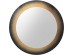 Καθρέφτης Τοίχου Solo Στρόγγυλος Χρυσός 100*100*2.5εκ. - Μαύρο Καθρέφτης Τοίχου Solo Στρόγγυλος Χρυσός 100*100*2.5εκ. - Μαύρο