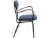 Καρέκλα Τραπεζαρίας Viola Μπλε Ύφασμα 59x55,3x82 εκ. - Μπλε