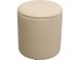 Stool Venezia Storage Beige Ø40cm - Μπεζ Stool Venezia Storage Beige Ø40cm - Μπεζ