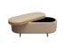 Bench Venezia Storage Beige 100cm - Μπεζ