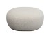 Stool Pebble Boucle White 81cm - Λευκό