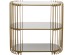 Console Wire Brass 81x78cm - Χρυσό