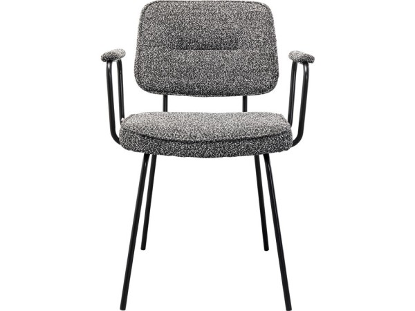 Καρέκλα Orelie Γκρι 58x56x80εκ. - Γκρι