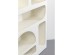 Βιβλιοθήκη Paco Ξύλινη Λευκή 95x32x180εκ. - Λευκό