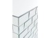 Μπαρ Solea Γυαλί Καθρέφτης  120x48x105εκ. - Ασημί