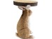 Τραπέζι Βοηθητικό Animal Rabbit Καφέ 35.5x31.5x52εκ. - Καφέ Τραπέζι Βοηθητικό Animal Rabbit Καφέ 35.5x31.5x52εκ. - Καφέ