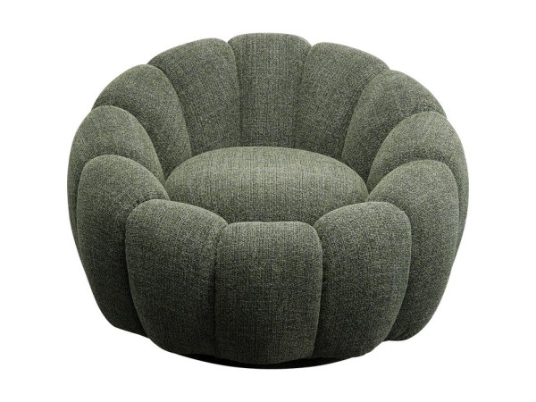 Πολυθρόνα Περιστρεφόμενη Peppo Bloom Πράσινη 94*94*66εκ. - Πράσινο Πολυθρόνα Περιστρεφόμενη Peppo Bloom Πράσινη 94*94*66εκ. - Πράσινο