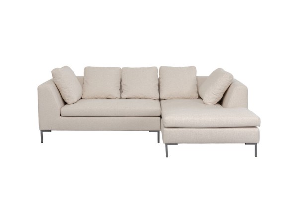 Corner Sofa Gianni XS Cream Left - Μπεζ