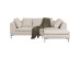 Corner Sofa Gianni XS Cream Left - Μπεζ