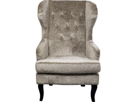 Πολυθρόνα  Granny Ύφασμα Γκρι 75*83*112εκ. - Γκρι