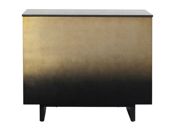 Μπαρ Prezioso Μεταλλικό  Μαύρο/Χρυσό 120x48x105εκ. - Μαύρο