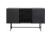 Μπουφές San Diego Μεταλλικός Μαύρο 150x35x90εκ. - Μαύρο