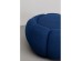 Σκαμπό Peppo Μπλε Ύφασμα 72x72x37 εκ. - Μπλε