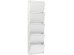 Παπουτσοθήκη Caruso Λευκή Μεγάλη 14x50x170εκ - Λευκό