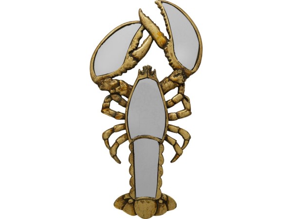 Διακοσμητικό Τοίχου Αστακός Καθρέφτης Χρυσό 26x7x47εκ - Χρυσό Διακοσμητικό Τοίχου Αστακός Καθρέφτης Χρυσό 26x7x47εκ - Χρυσό