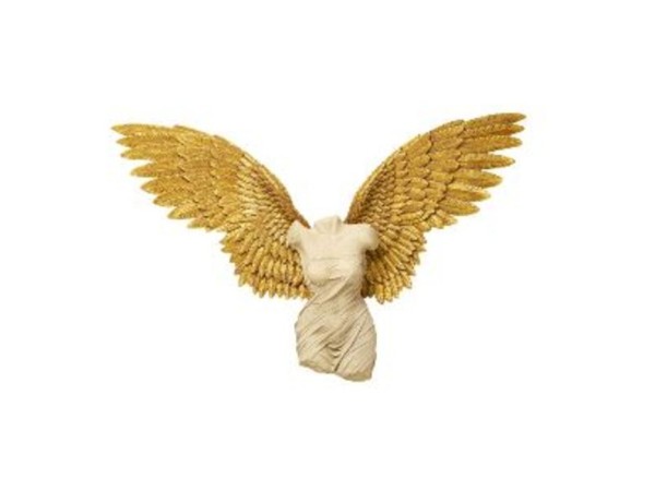 Διακοσμητικό Τοίχου Guardian Angel Χρυσό 124x17,8x71 εκ. - Χρυσό