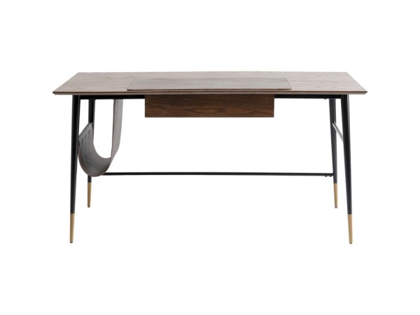 Γραφείο Boticelli Καφέ 152,5x71x76,5 εκ. - Μαύρο Γραφείο Boticelli Καφέ 152,5x71x76,5 εκ. - Μαύρο