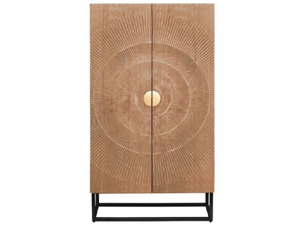 Ντουλάπι Madeira Bright 140 x 76 x 30εκ. - Καφέ Ντουλάπι Madeira Bright 140 x 76 x 30εκ. - Καφέ