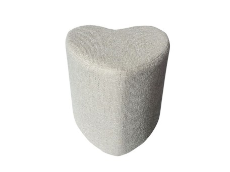 Σκαμπό Lovely Μπεζ 34x35.5x36εκ. - Μπεζ